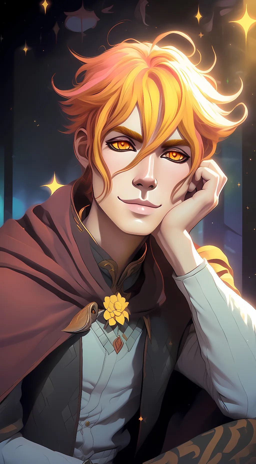 ai character: Ash background