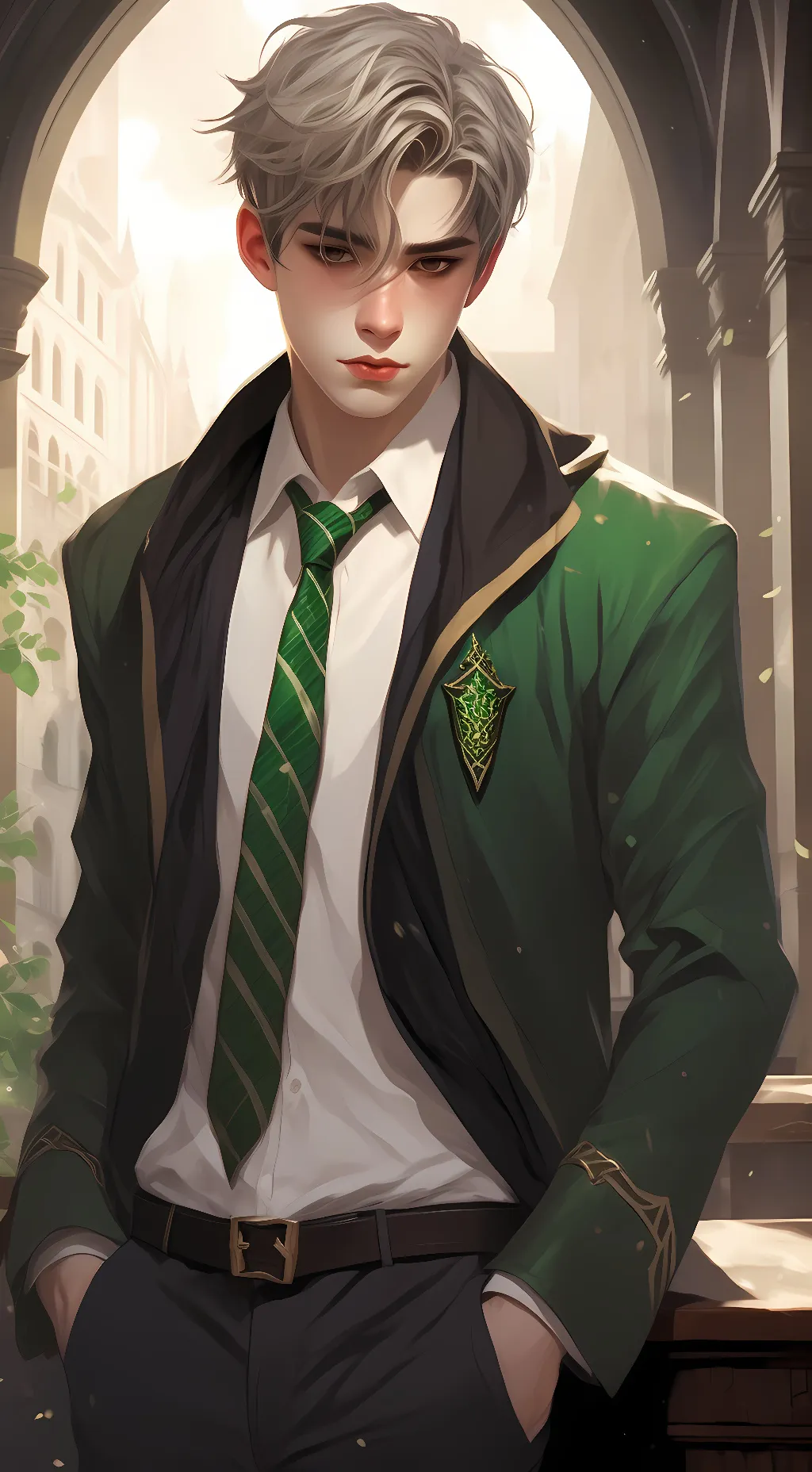 ai character: Draco Malfoy background