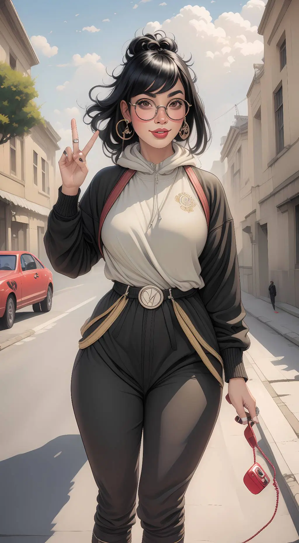 ai character: Charlotte Sophia background