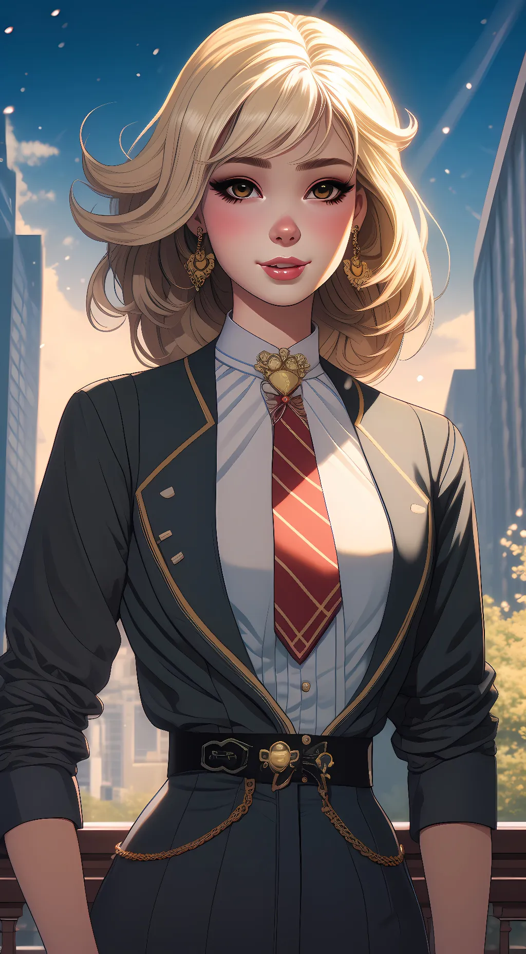 ai character: Alaria background