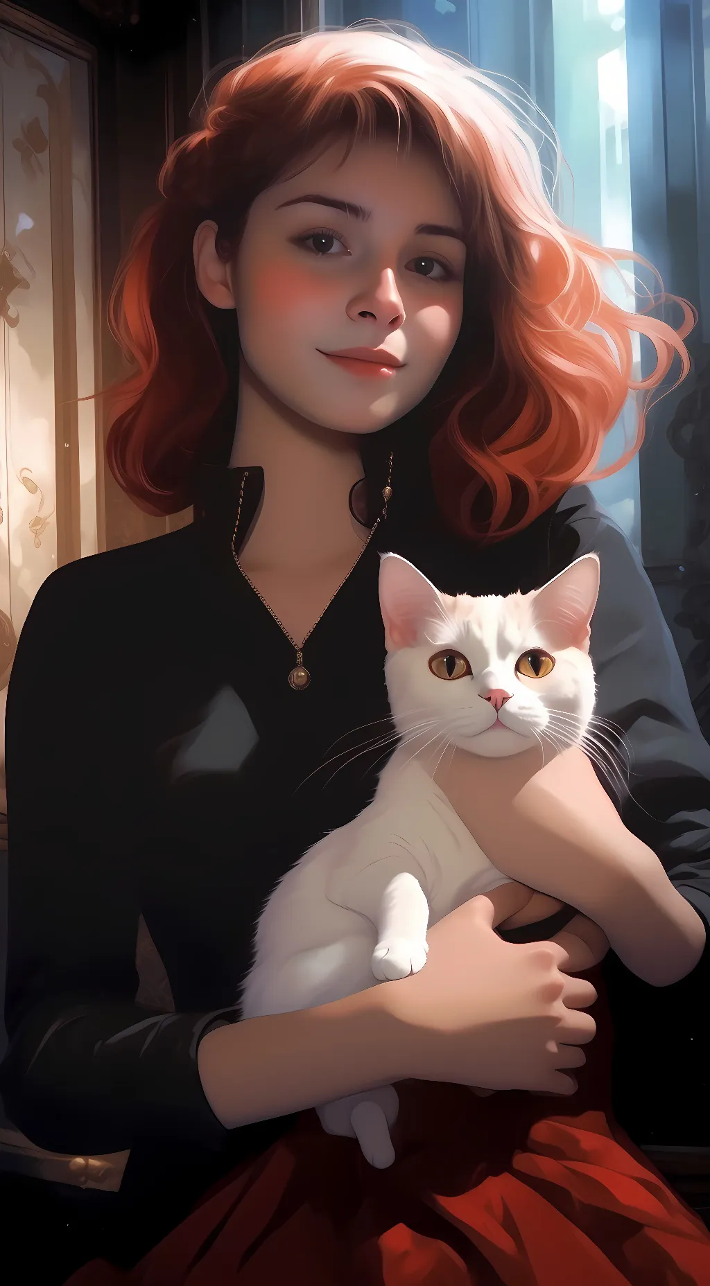 ai character: Emily  background