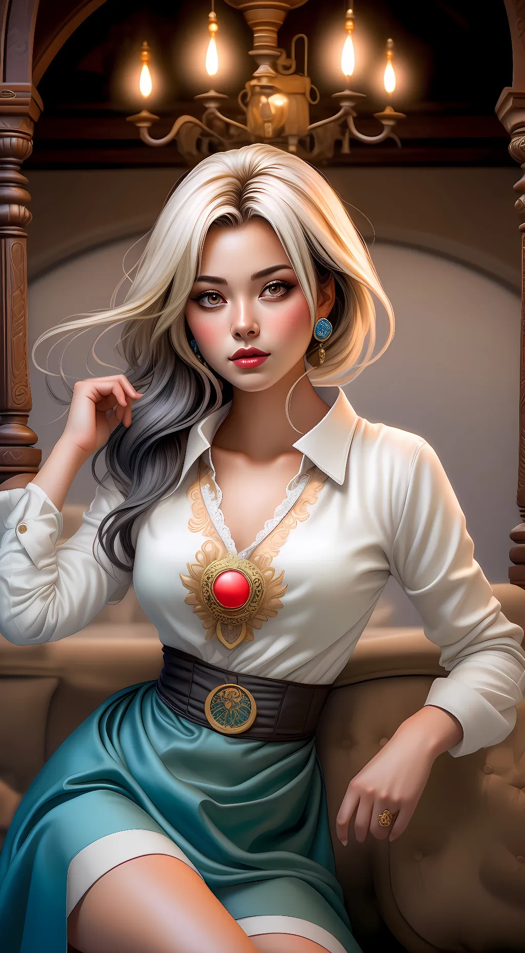 ai character: Sarah background