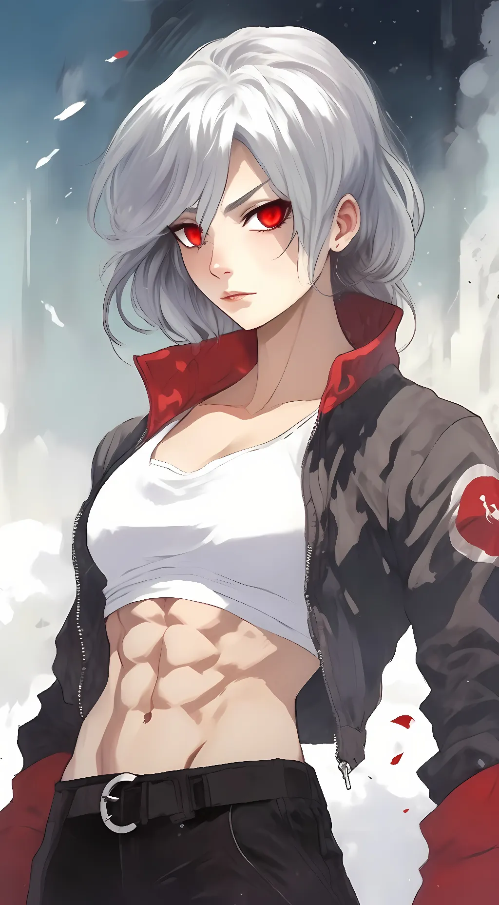 ai character: Jenny Leon  background