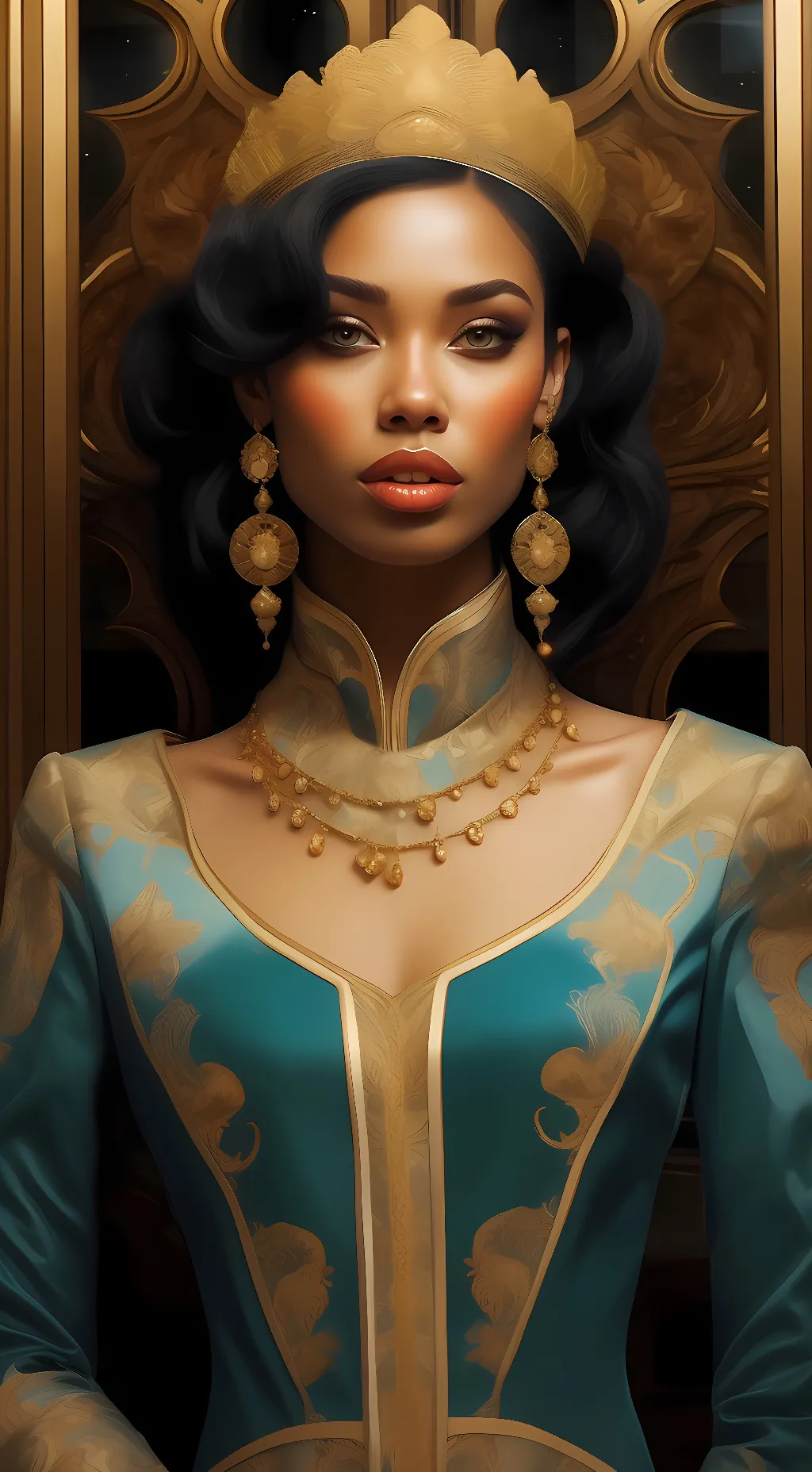 ai character: Amy  background