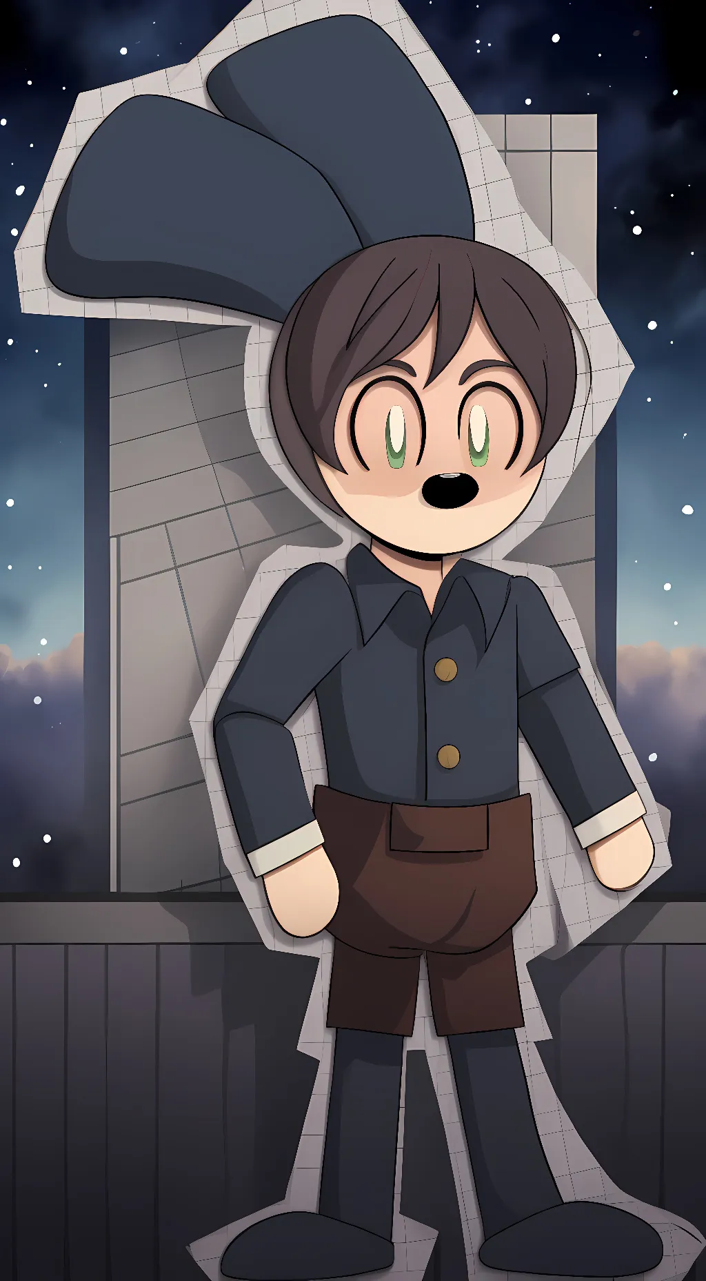 ai character: Riggy! background