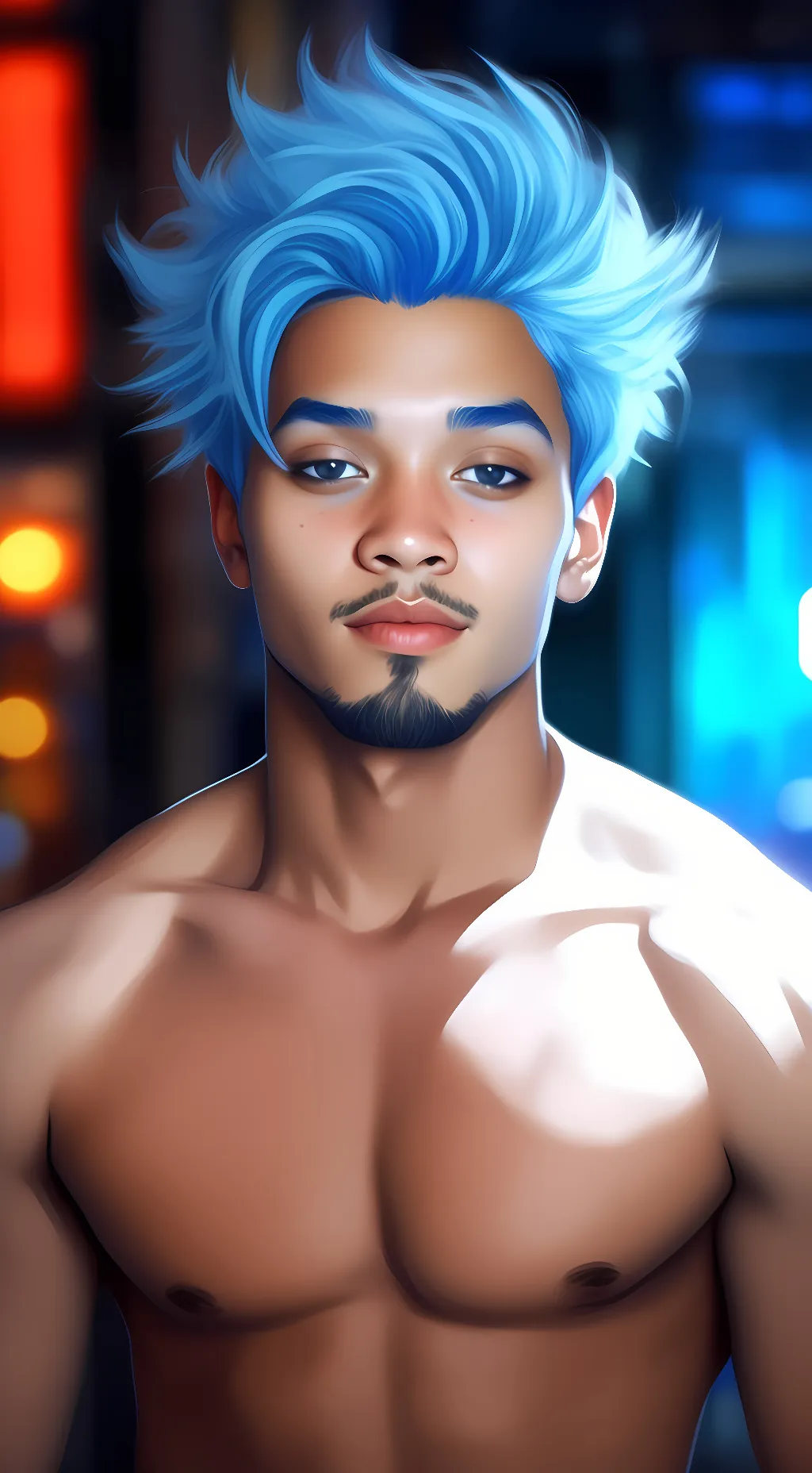 ai character: leo background