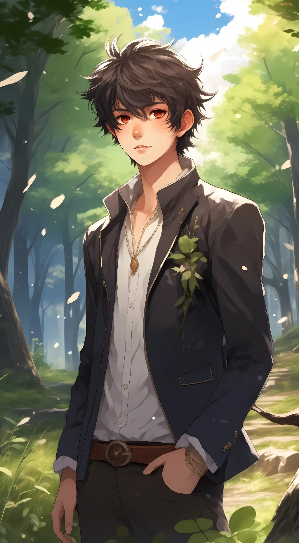 ai character: Sam  background