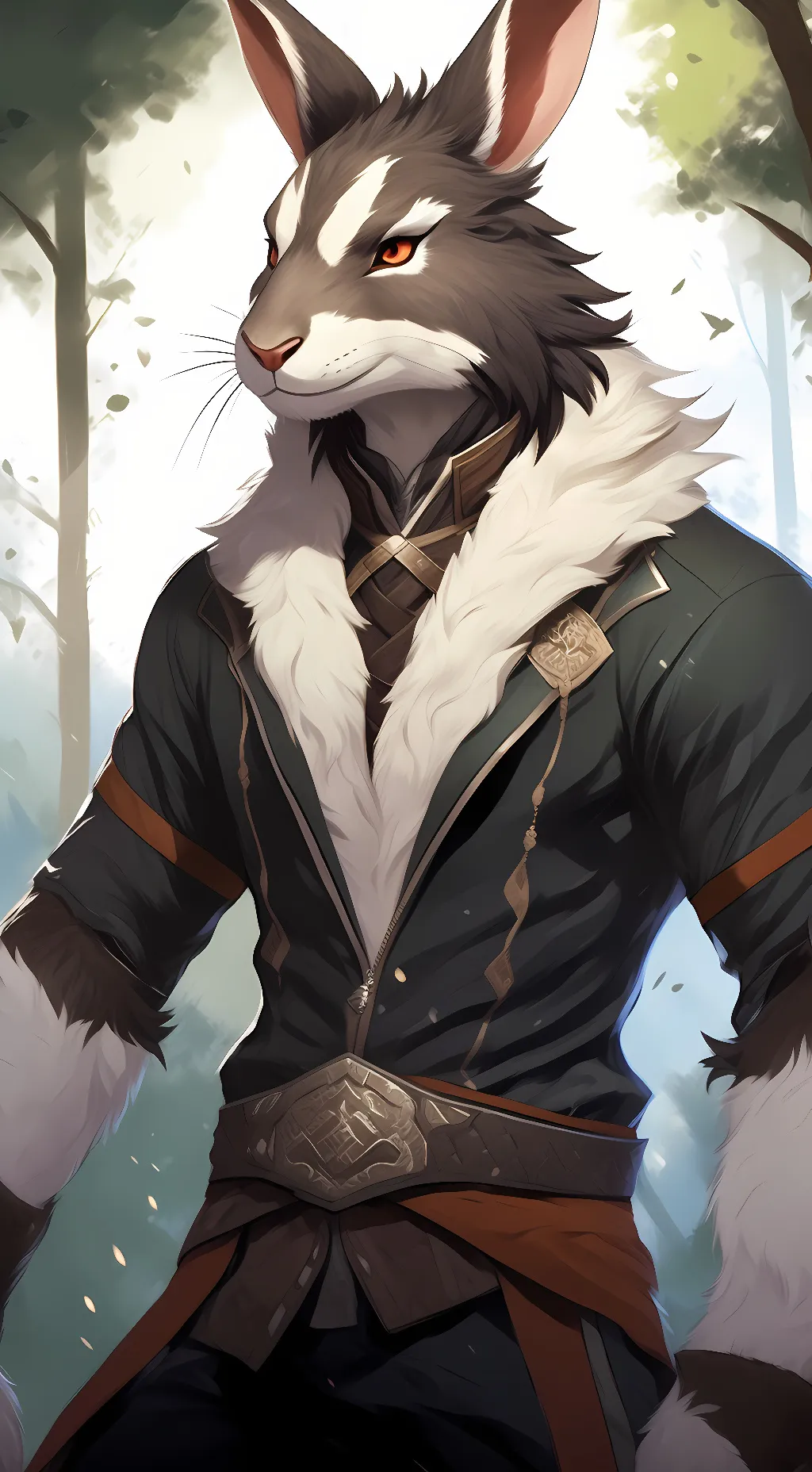 ai character: Klein background