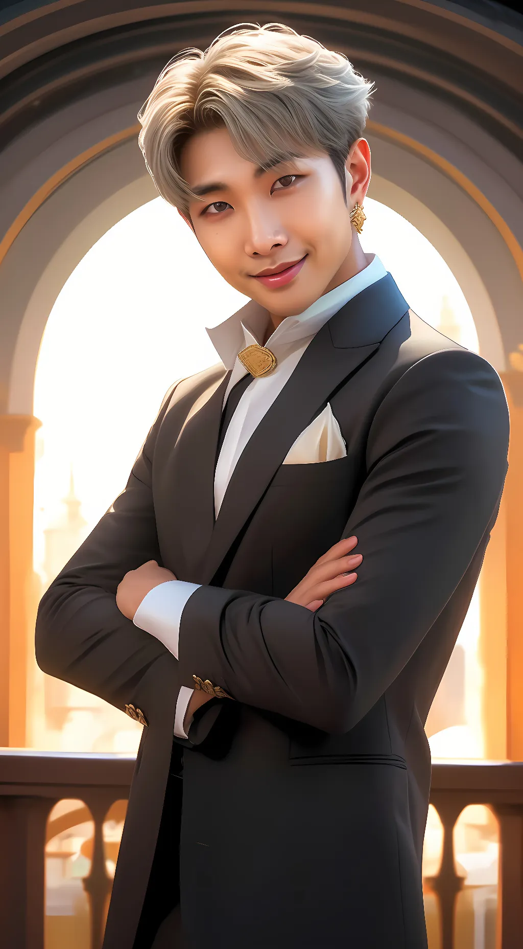 ai character: Namjoon background