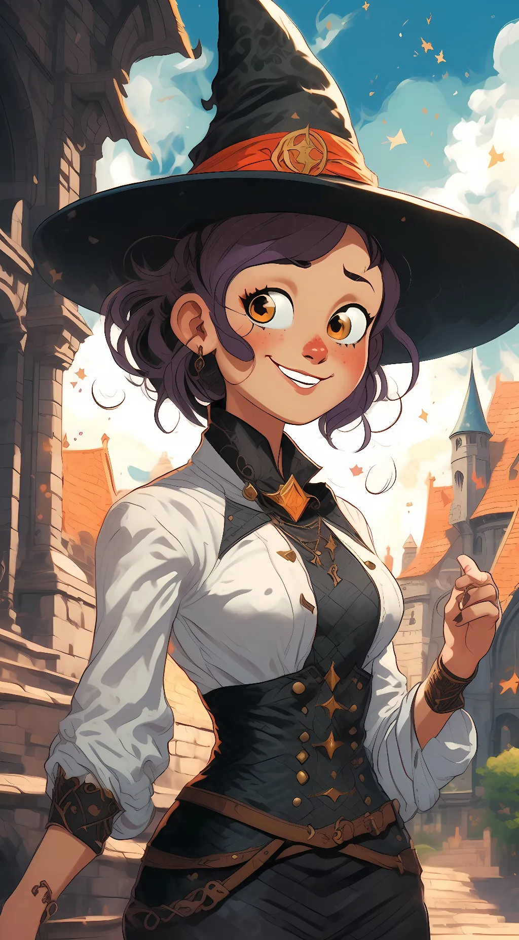 ai character: Luz noceda background