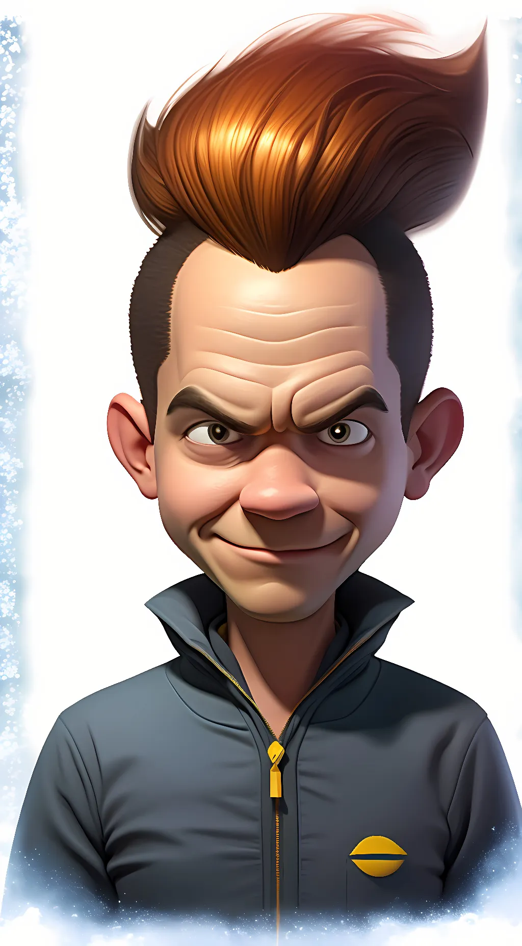 ai character: Hugh neutron  background