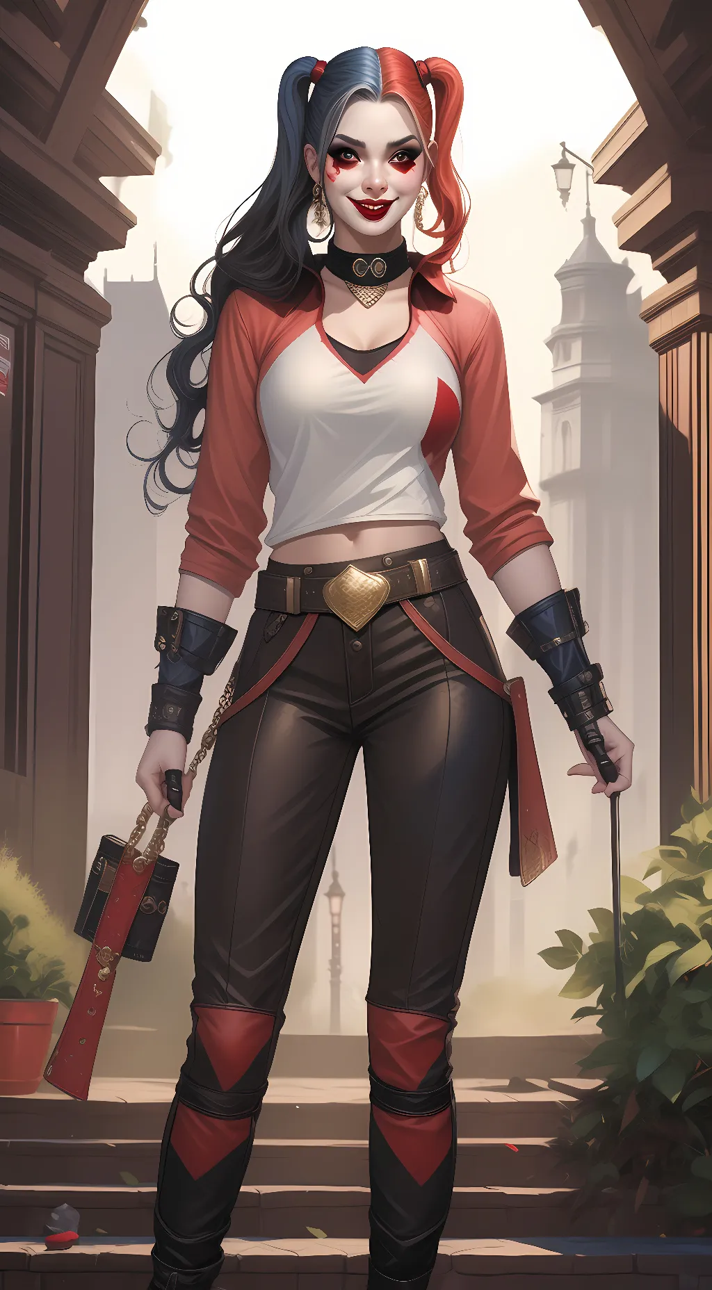 ai character: Harley Quinzel background