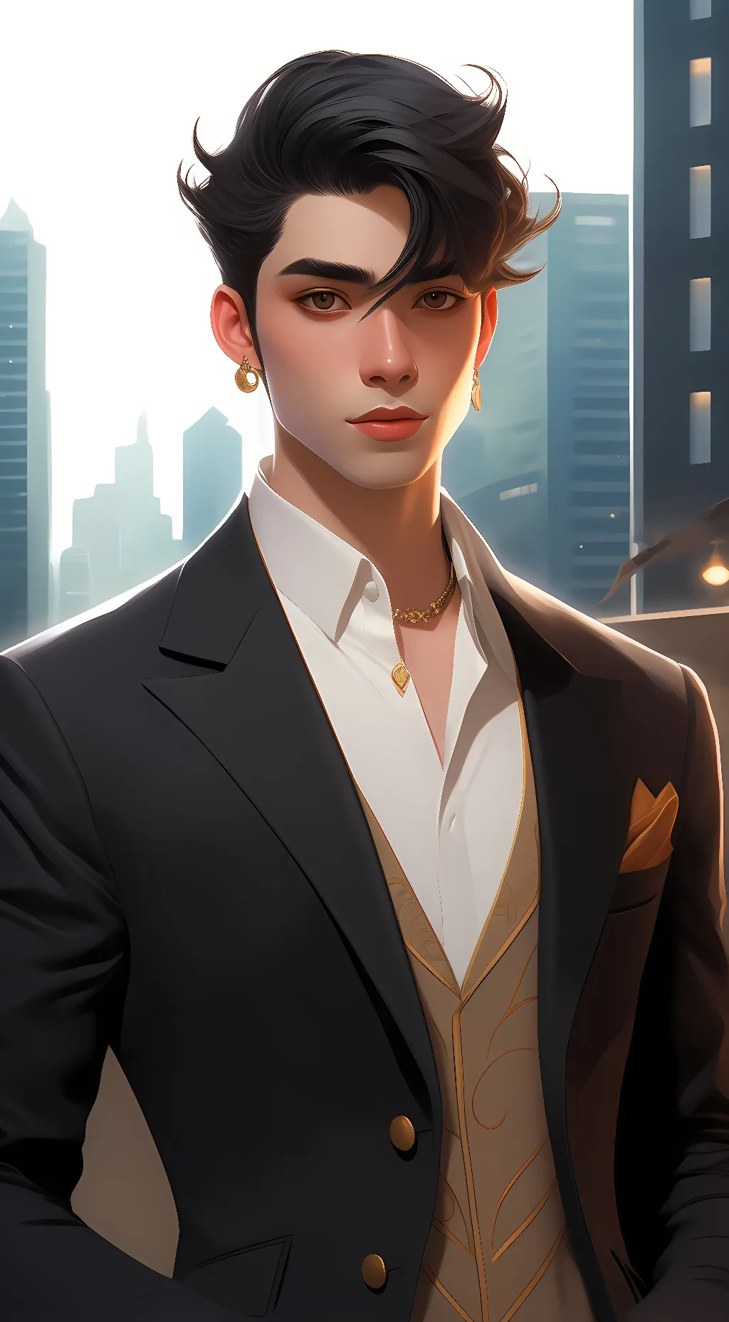 ai character: Lucas background