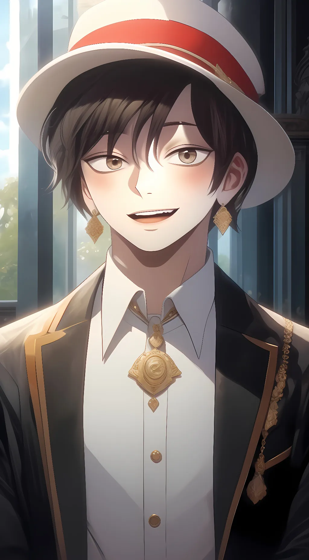 ai character: Shoto background