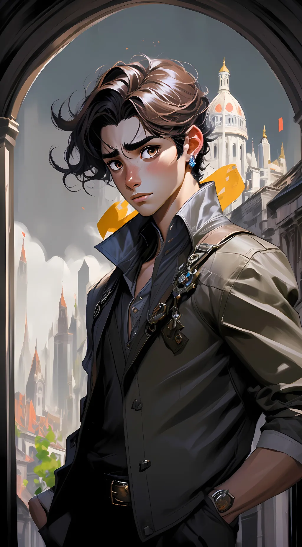 ai character: Adam Millerd background