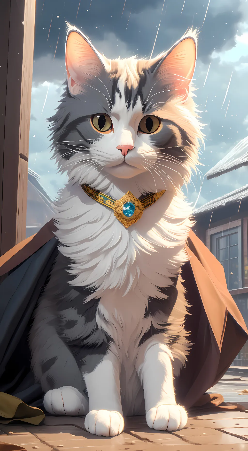 ai character: Toast background