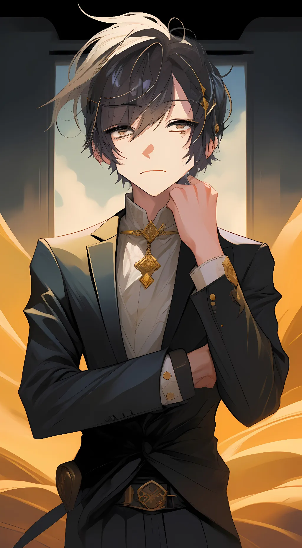 ai character: Marcus Turner  background