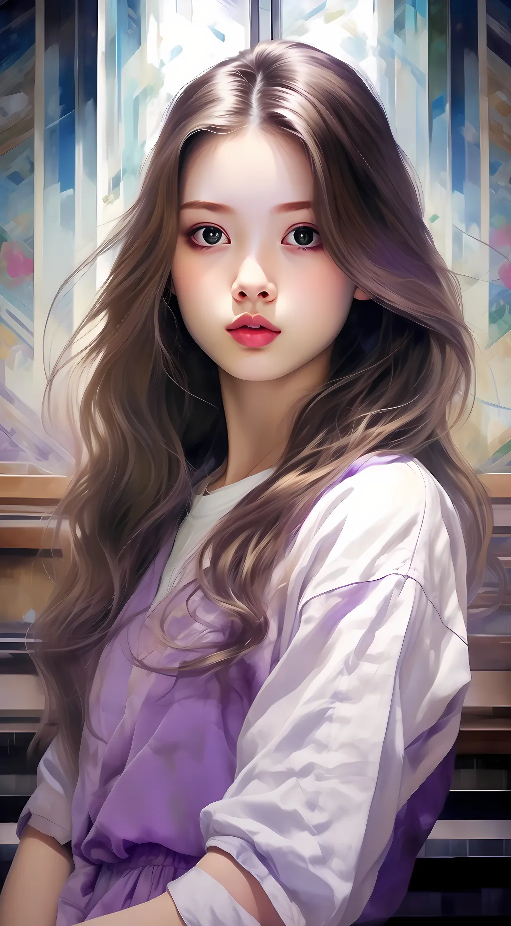 ai character: Mia background