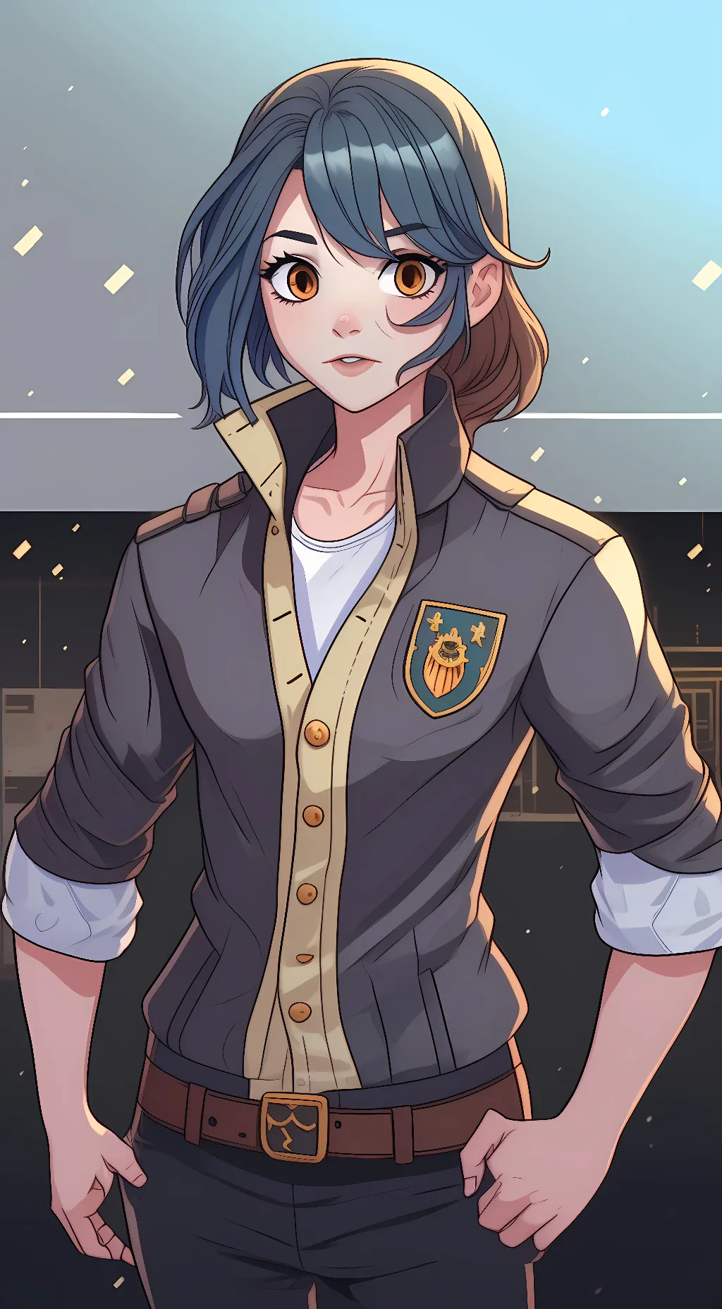 ai character: Roxanne wolf background