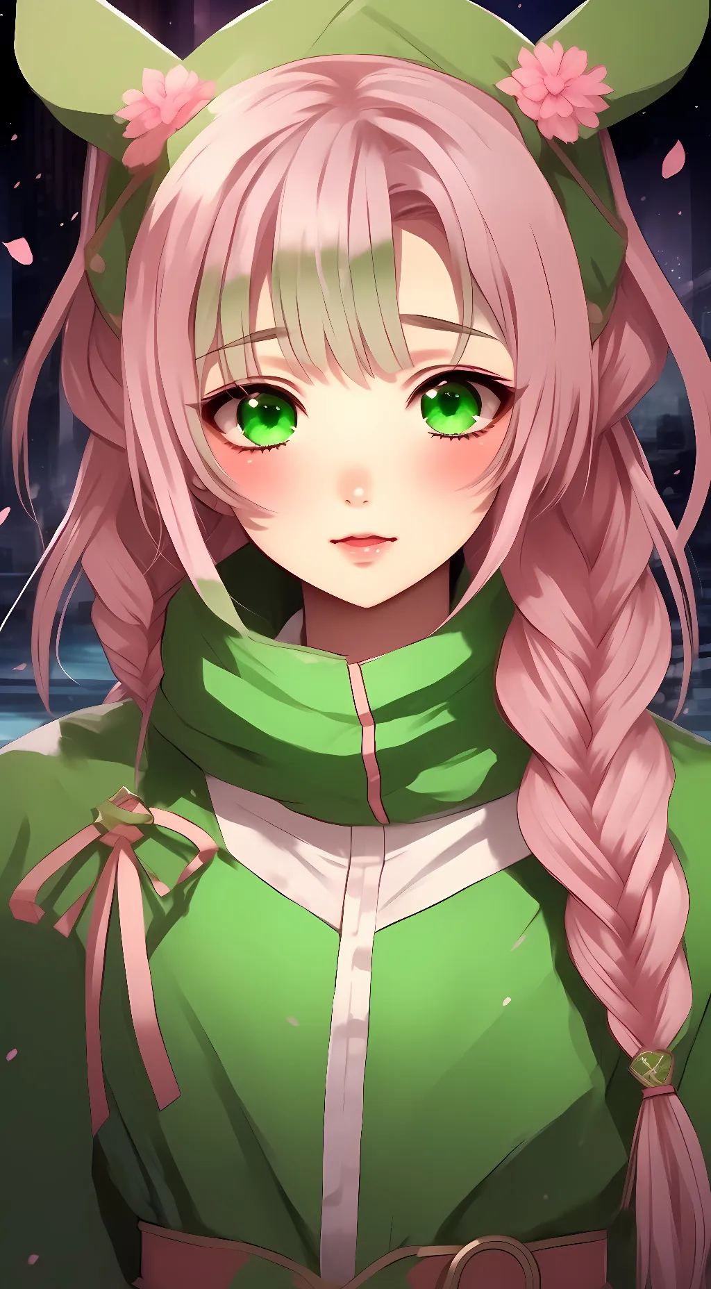 ai character: Mitsuri Kanijro background