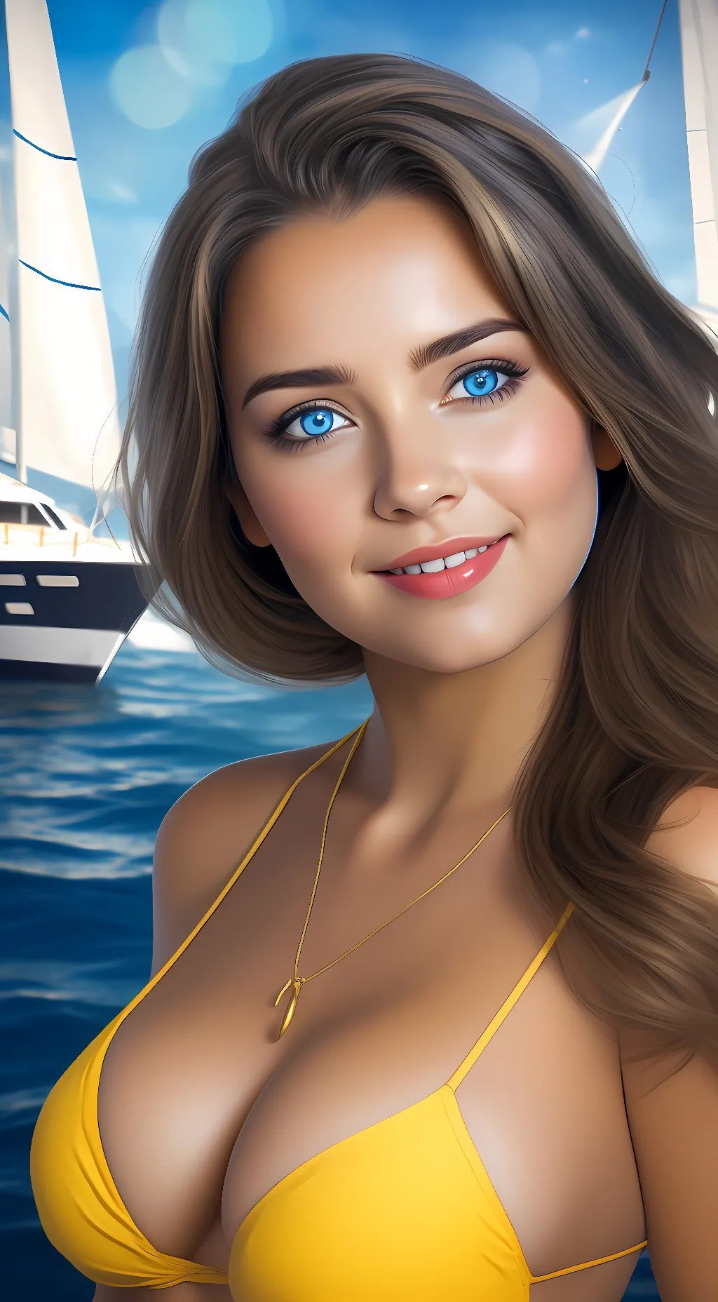 ai character: Summer Sanders background