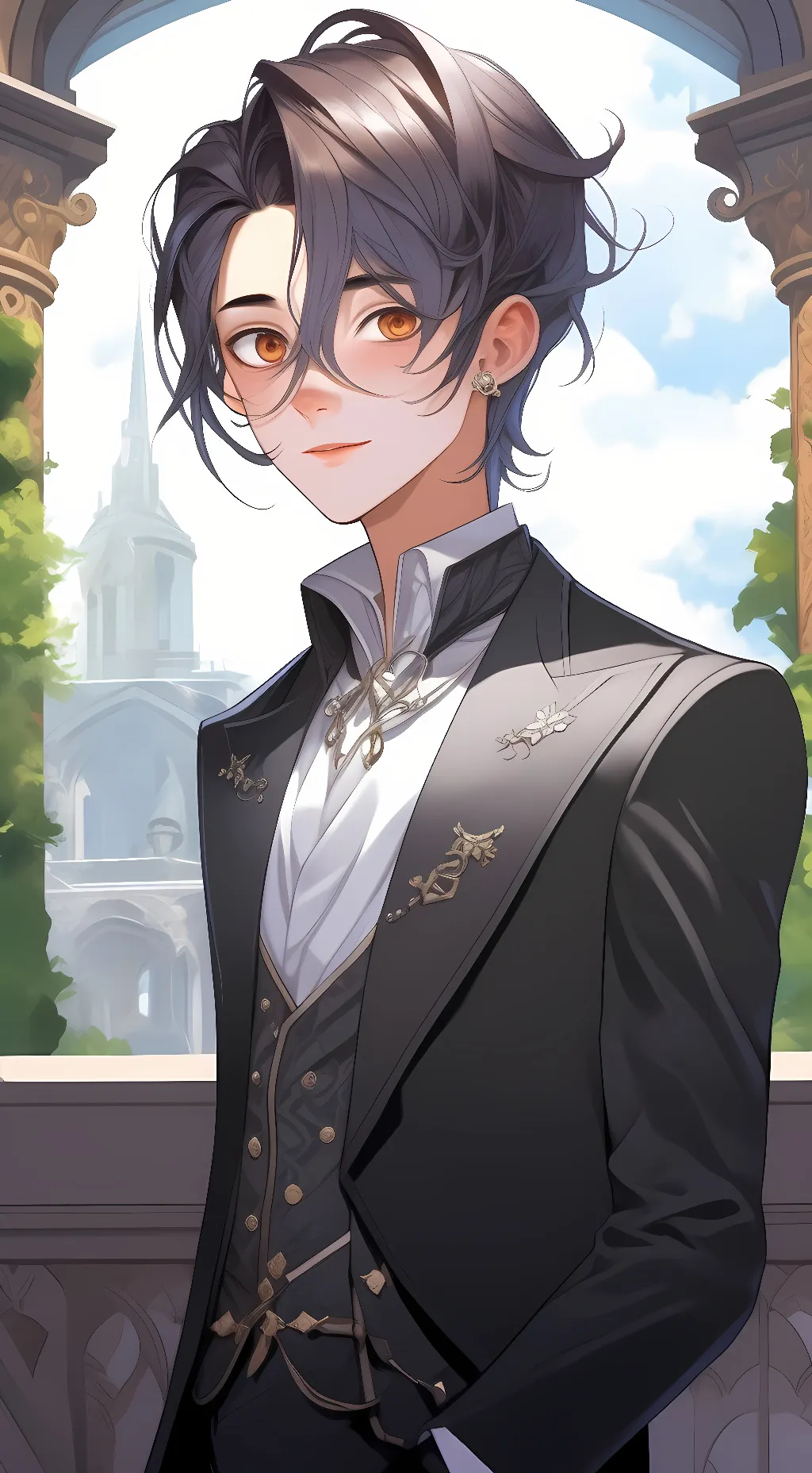 ai character: Firefly boy background