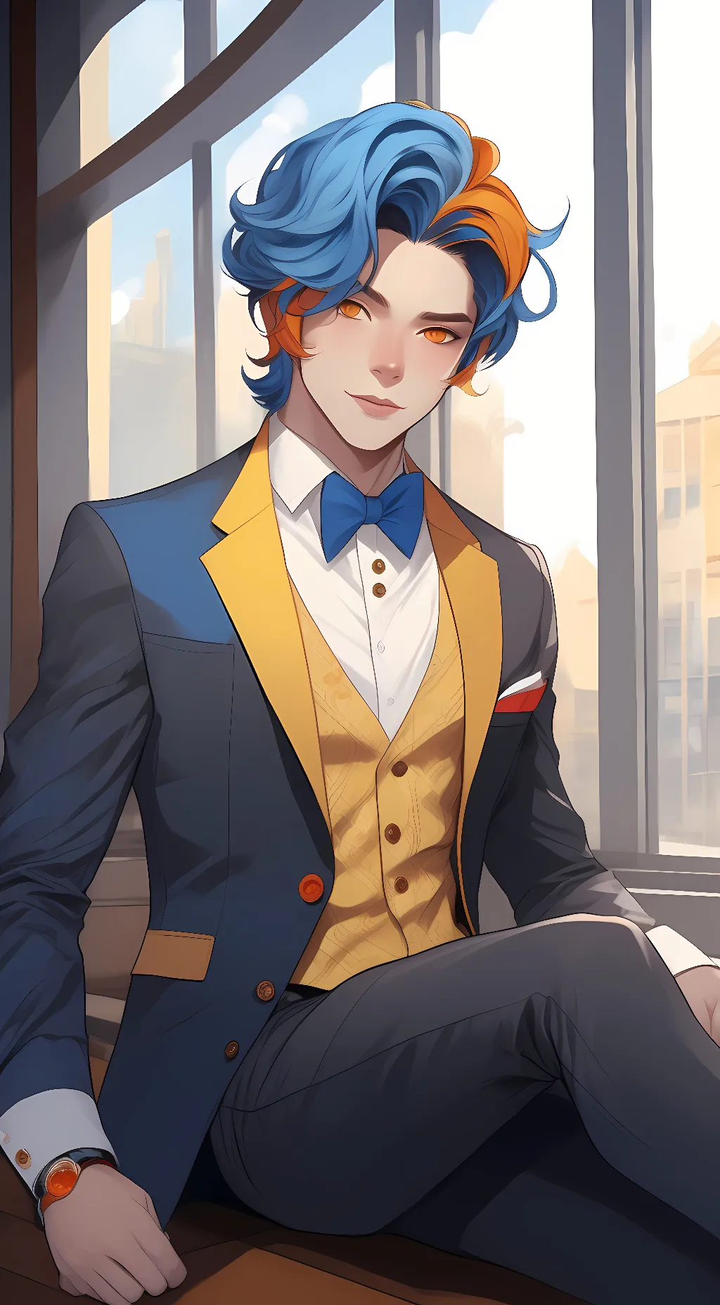 ai character: Wally background