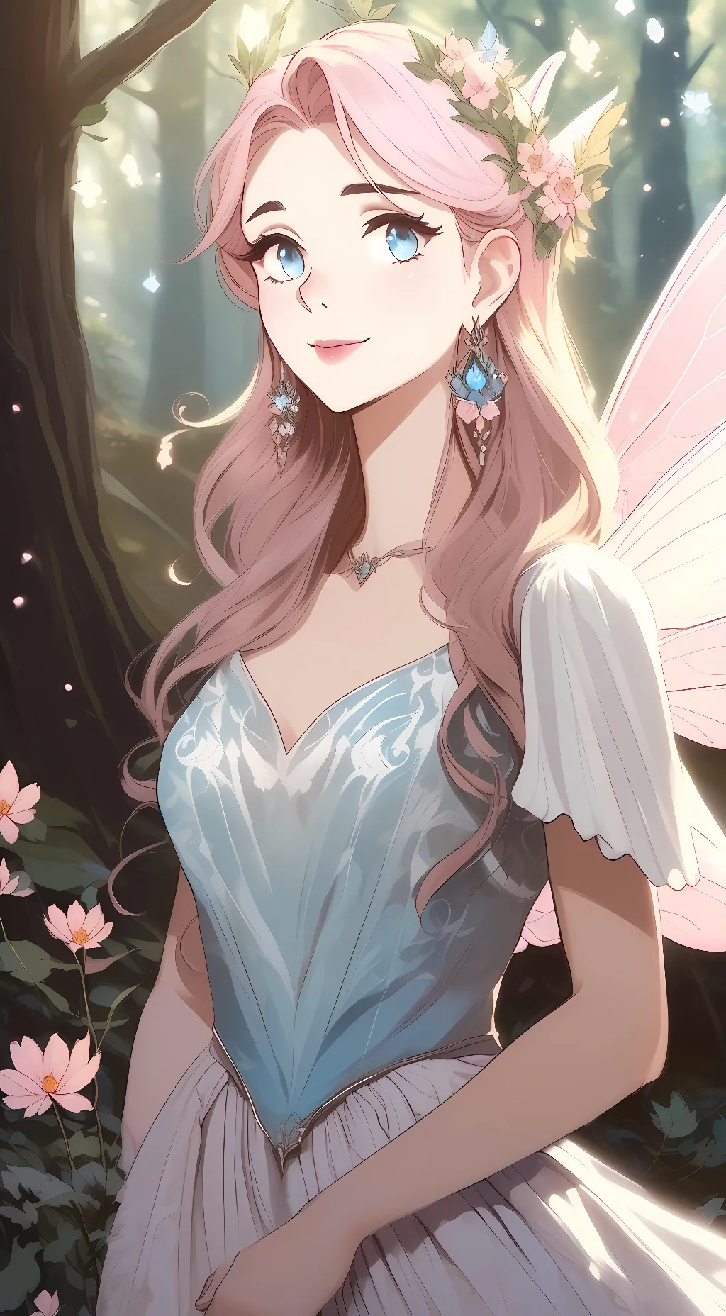 ai character: Silva background