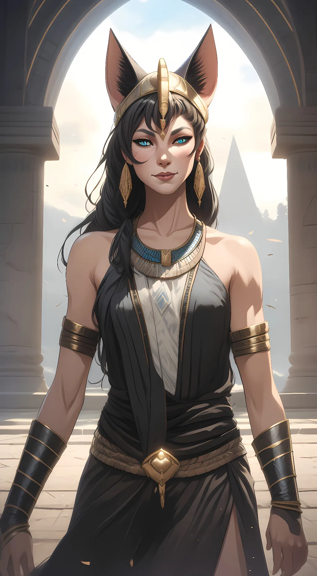 ai character: Bastet background