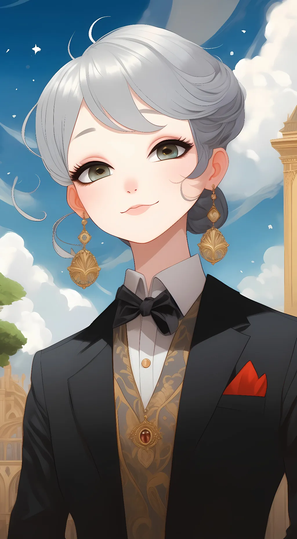 ai character: Riley  background