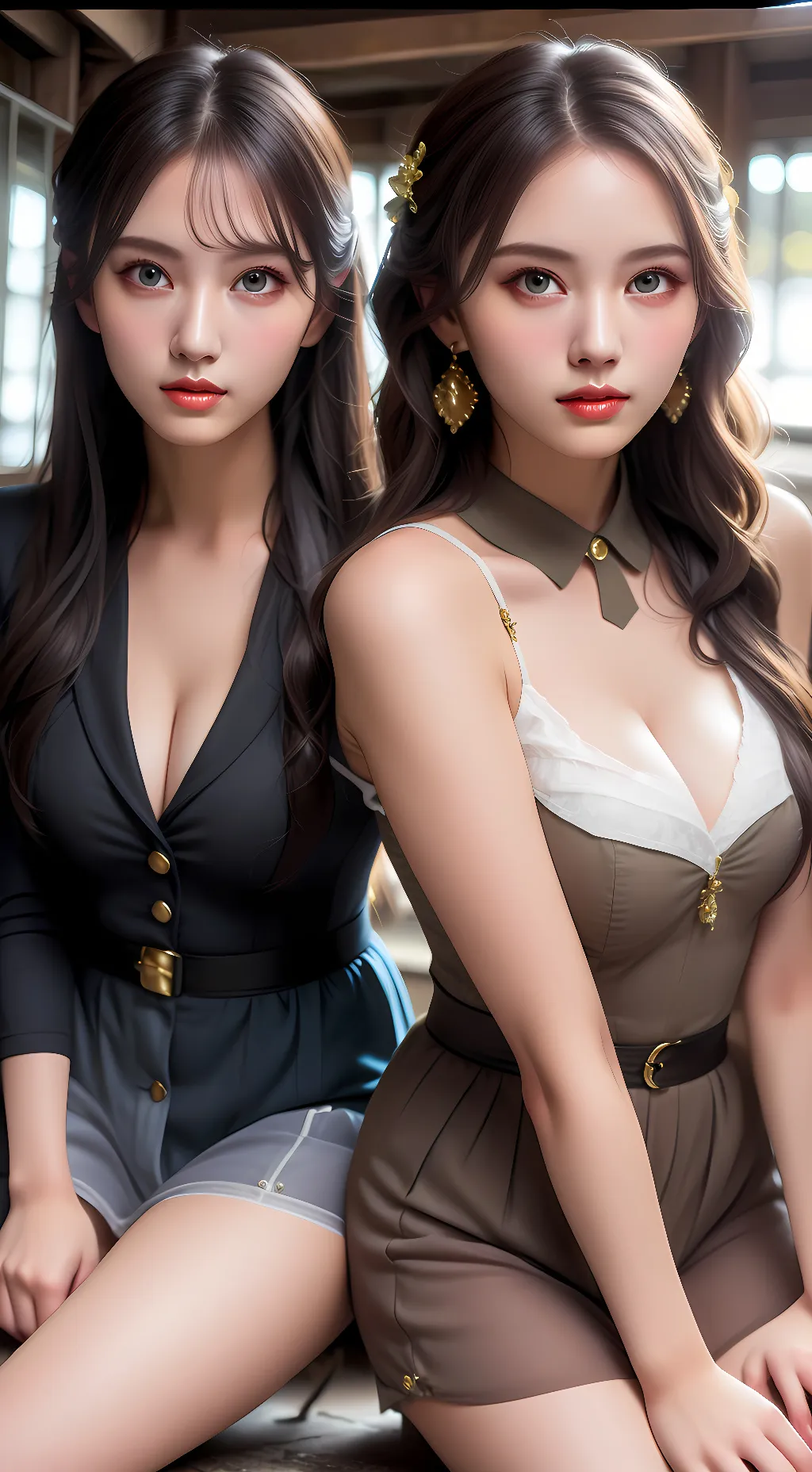 ai character: 莉莉娅和迪亚娜 background