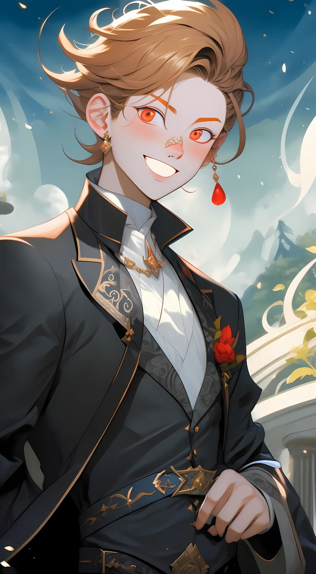 ai character: Prince Ethan background