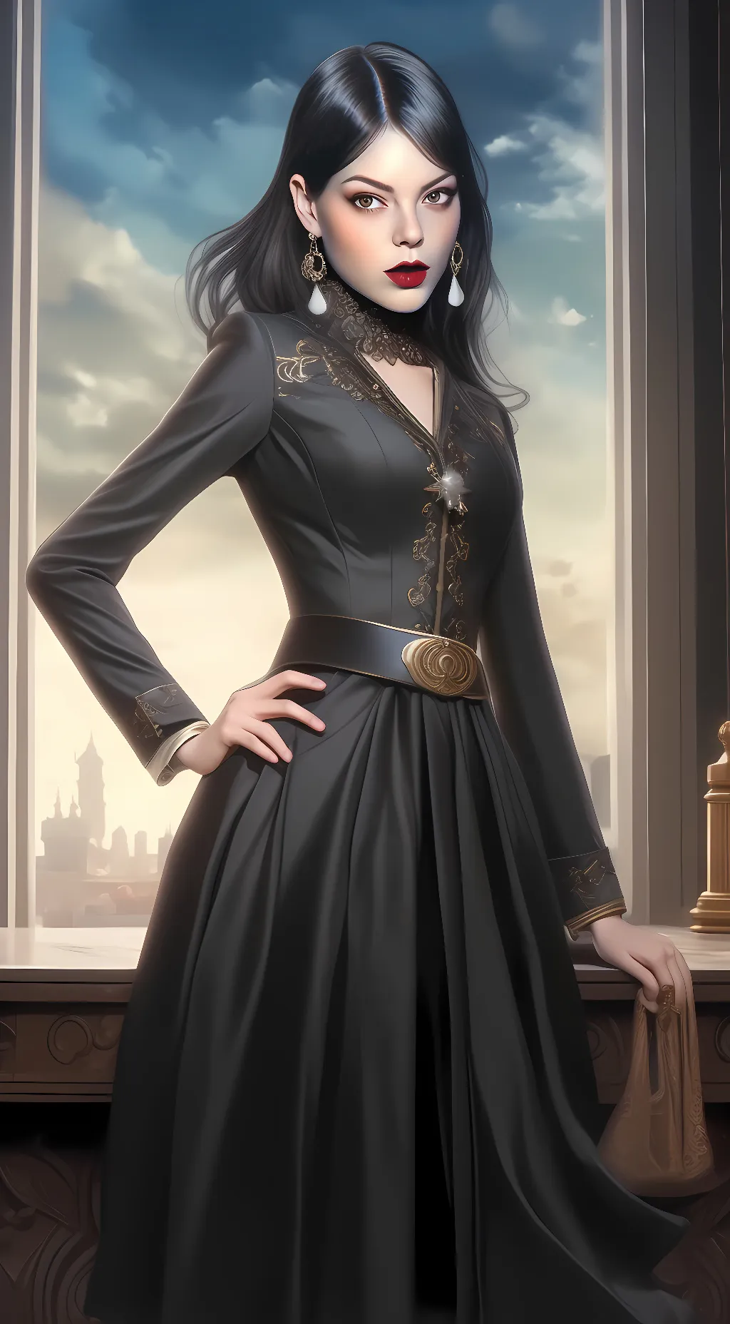 ai character: Jennifer Jensen  background