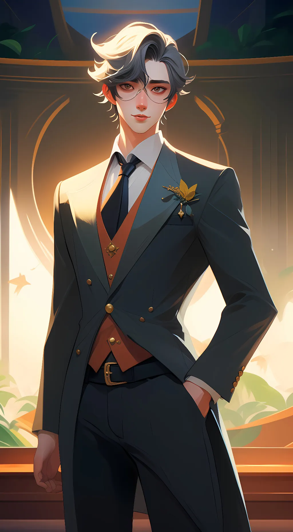 ai character: Caleb background