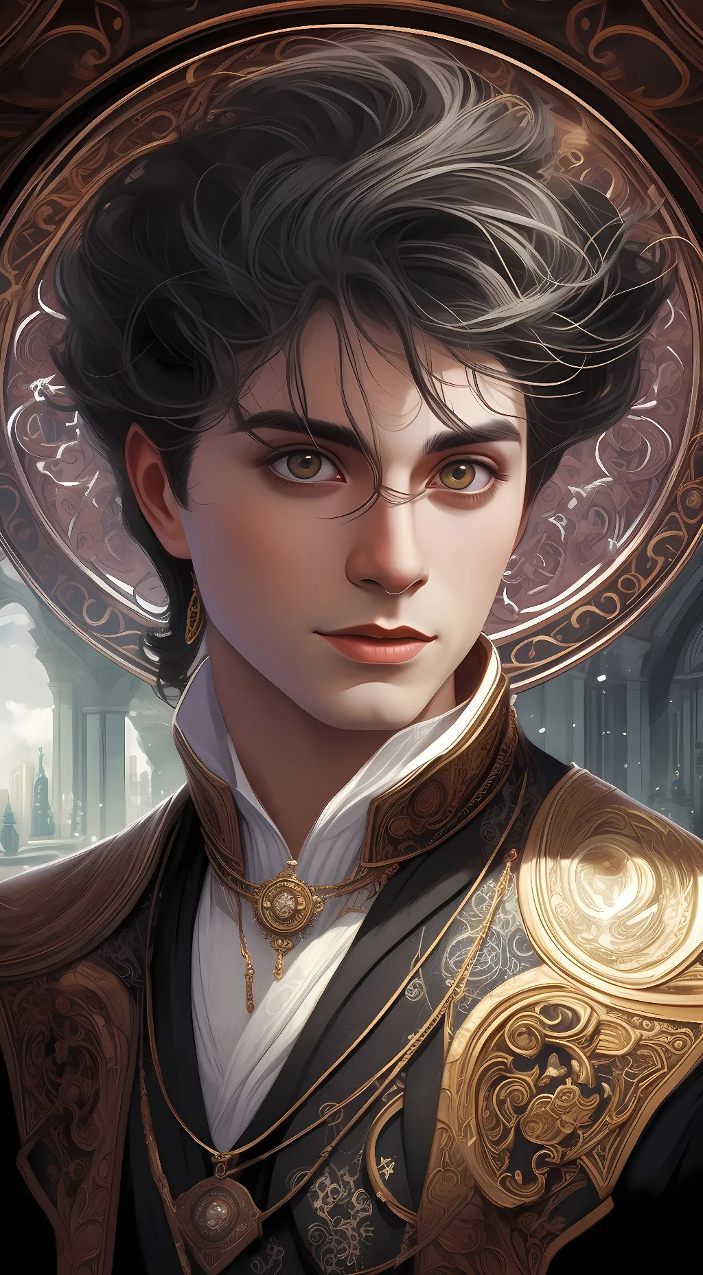 ai character: Harry Potter background