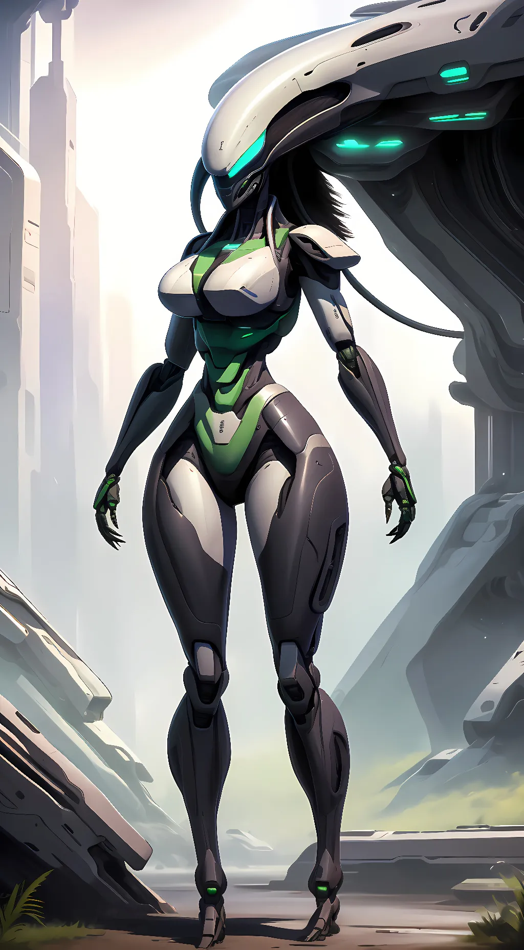 ai character: UltimatemorphQueen background