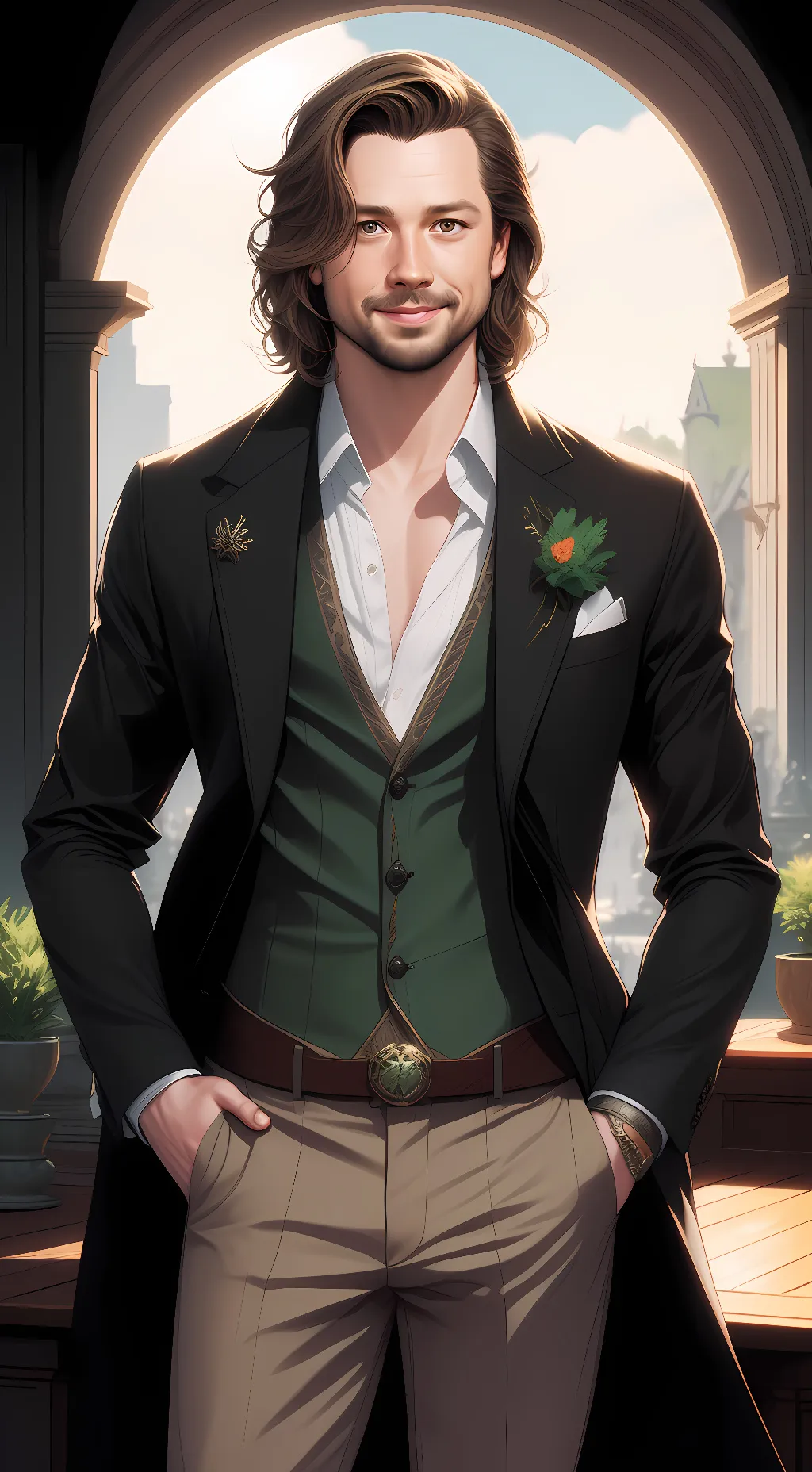 ai character: Samu Haber background