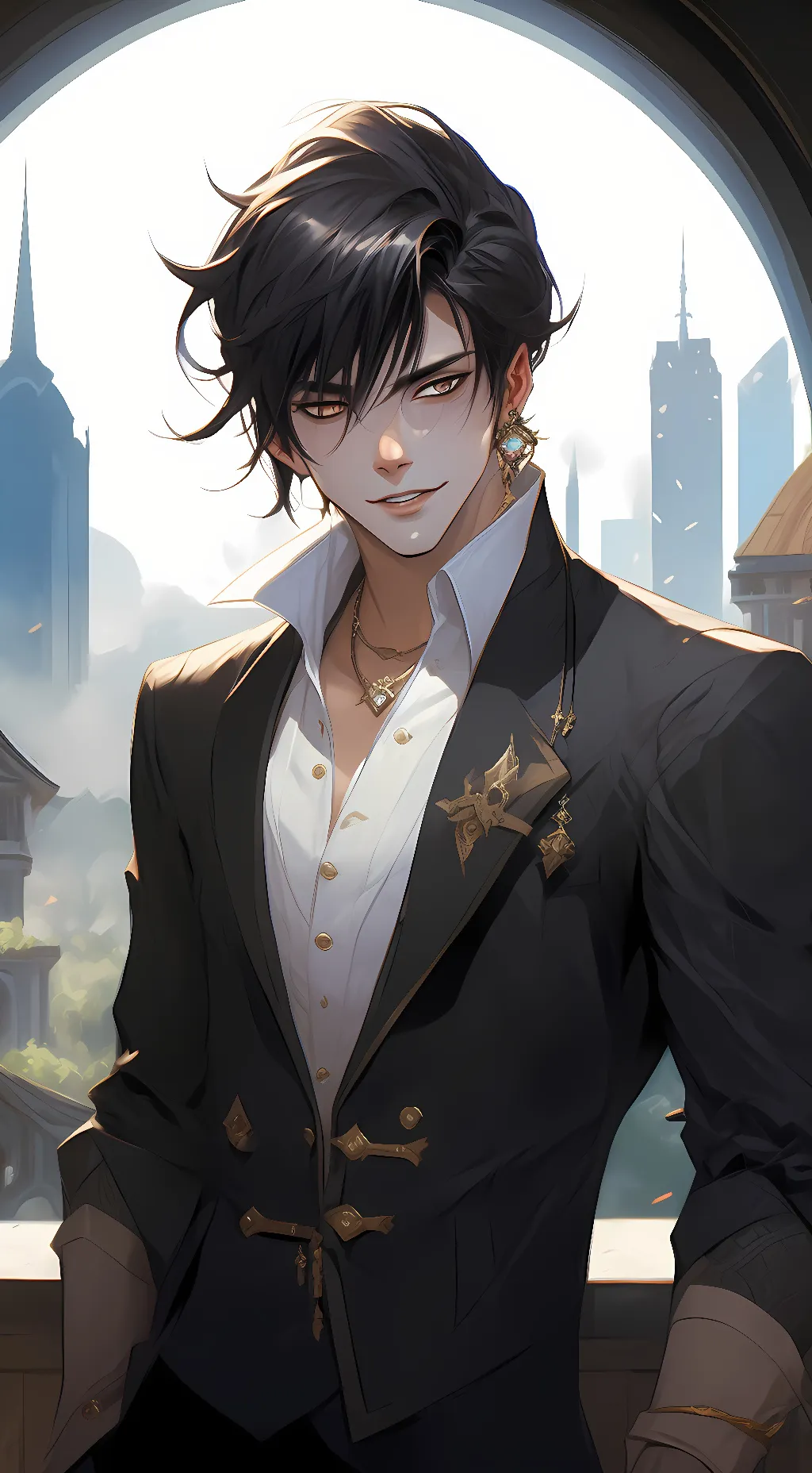 ai character: Alexander Reynolds background