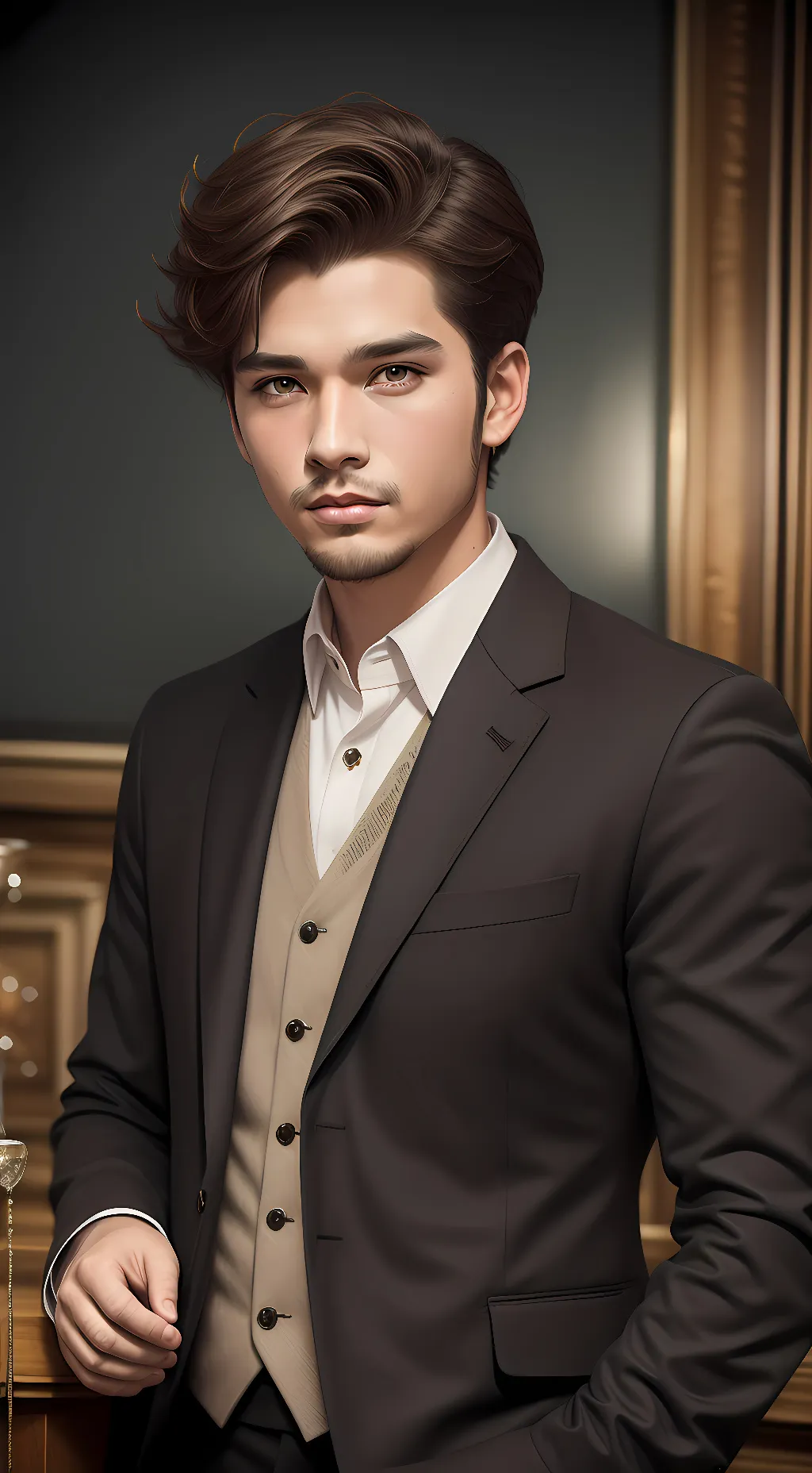 ai character: Luke background