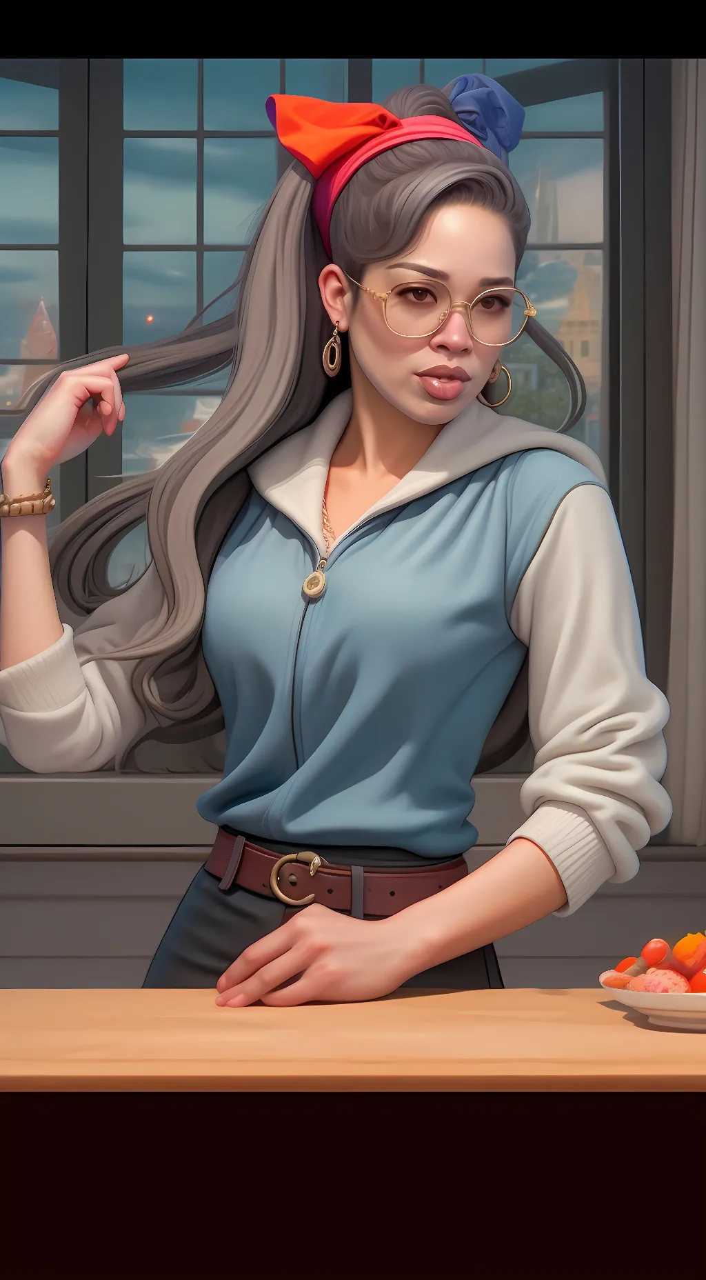 ai character: Harper  background