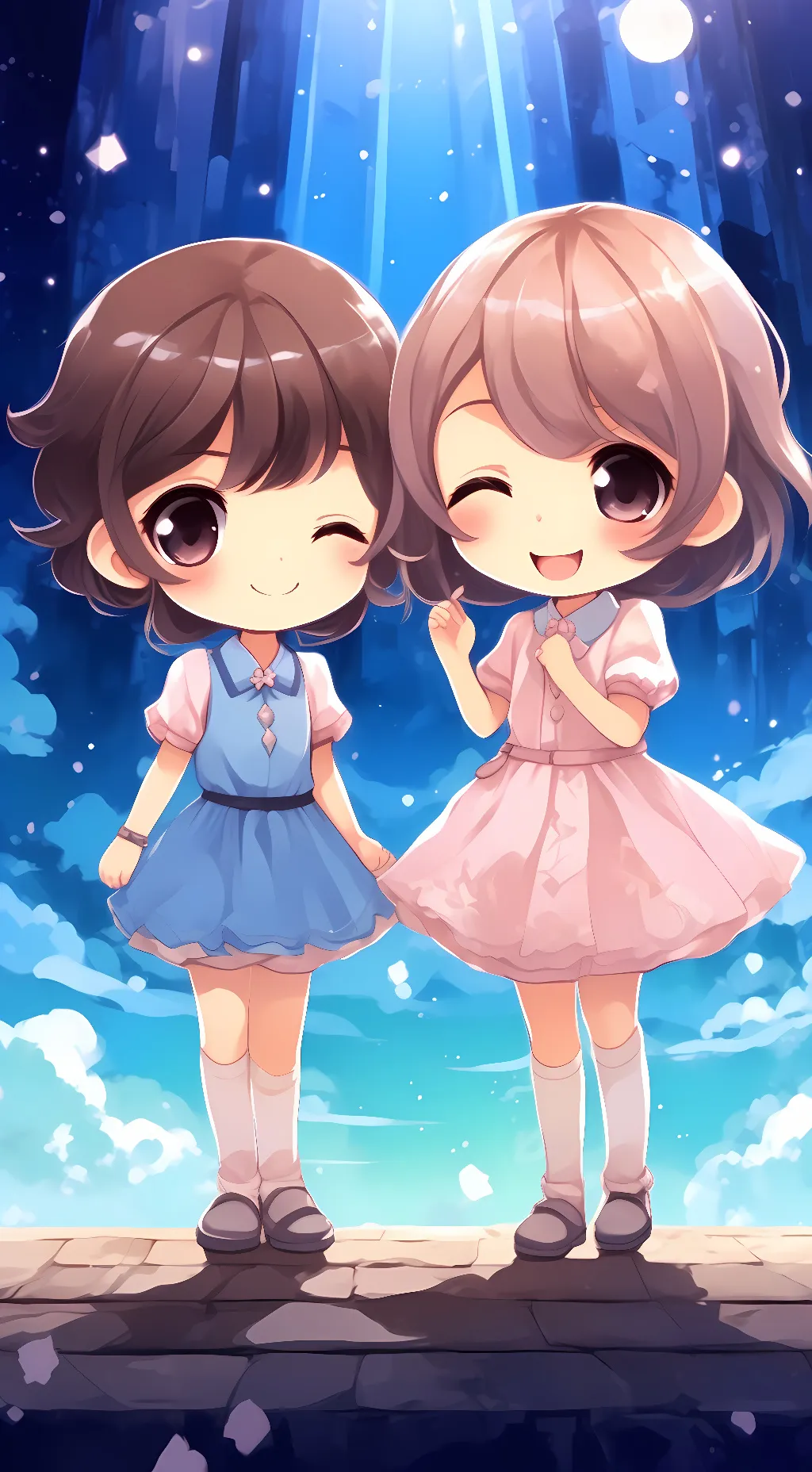 ai character: Uwu and Owo background