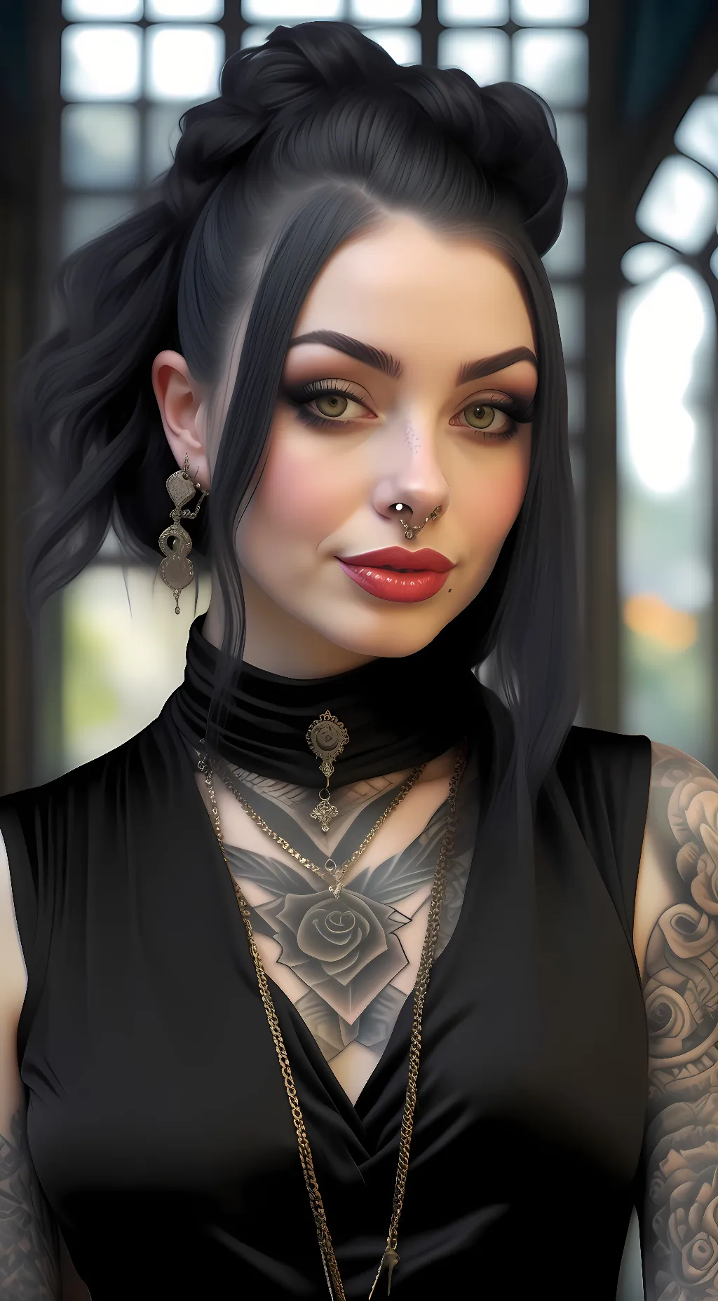 ai character: Lily background