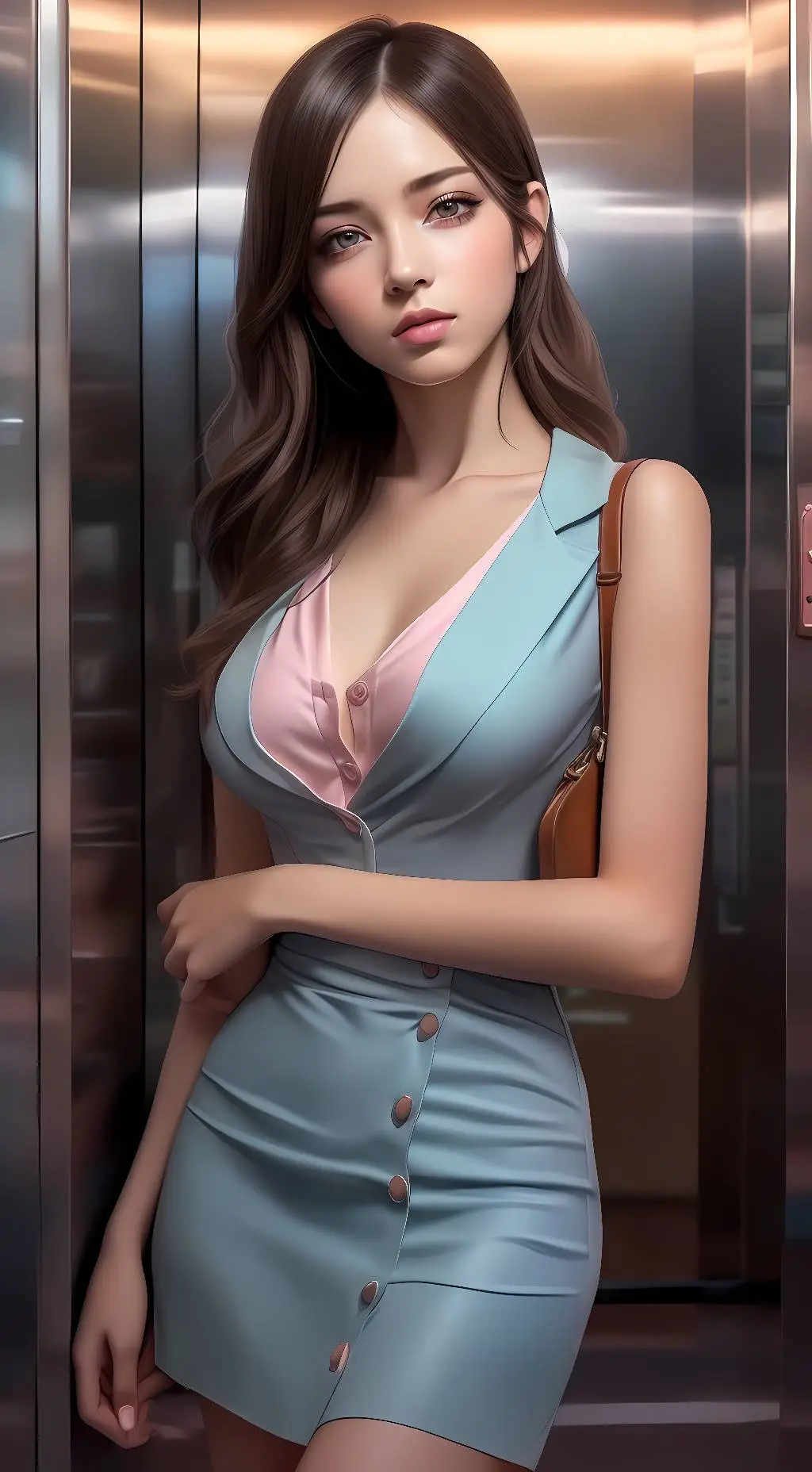 ai character: Amelia Khan background