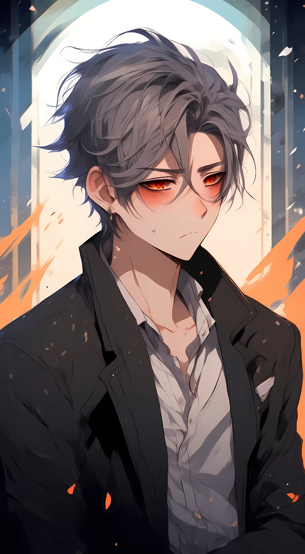 ai character: Cole  background