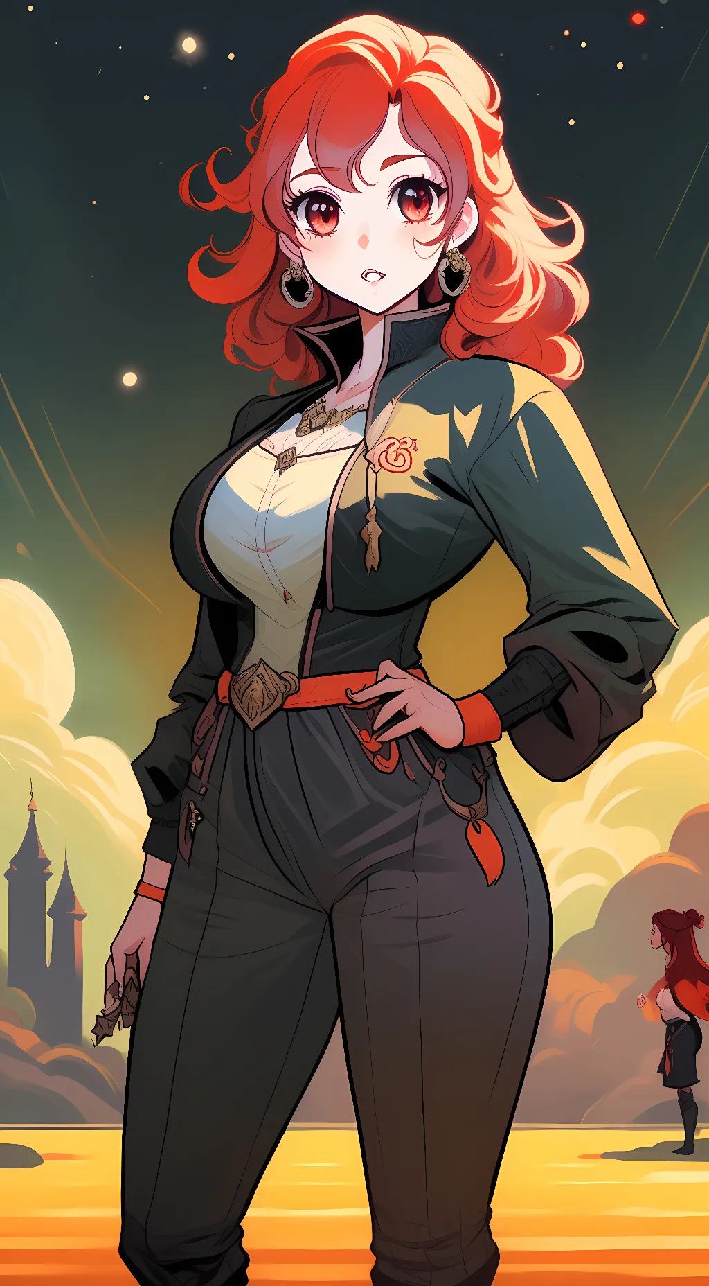 ai character: Tabby background