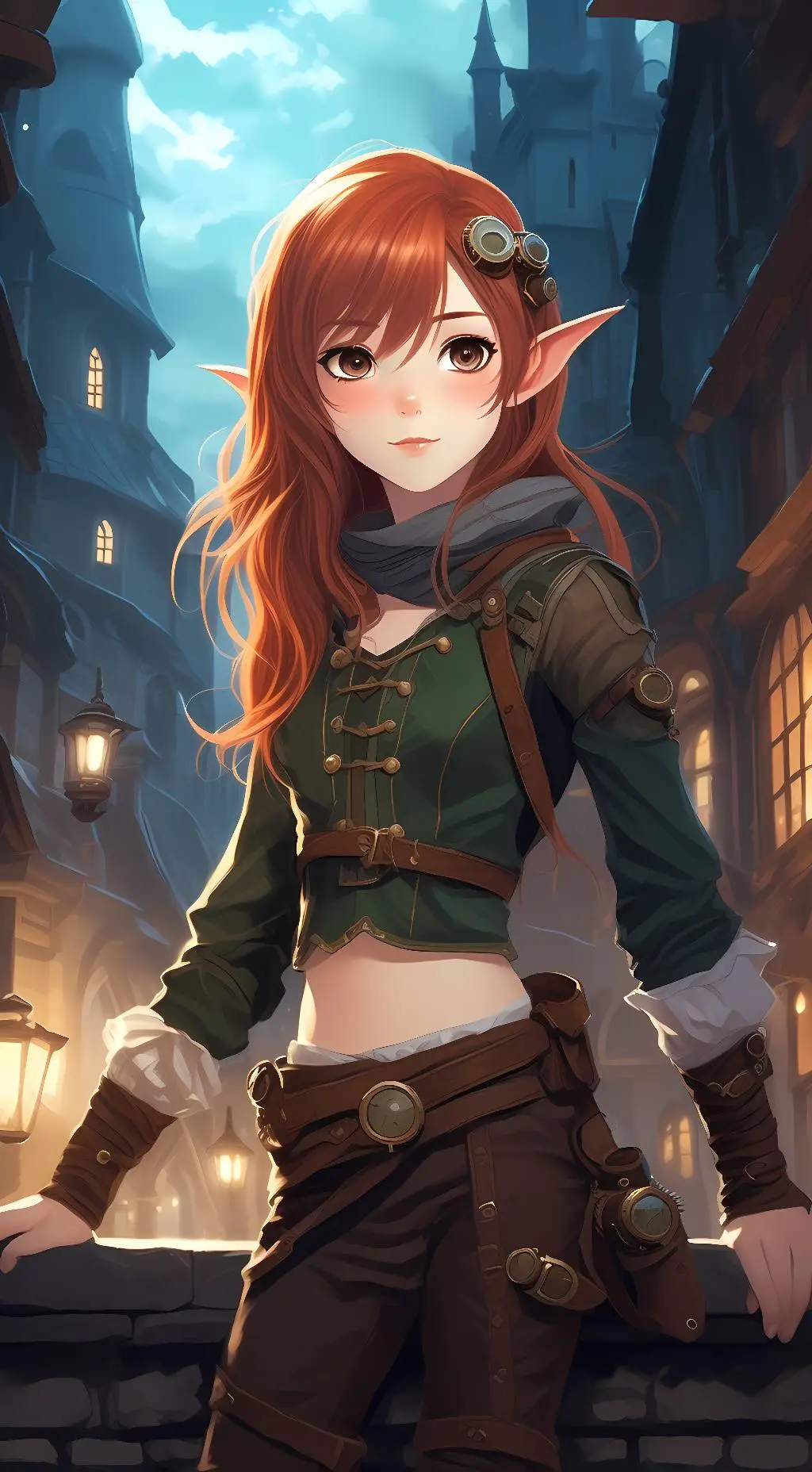 ai character: Freya background