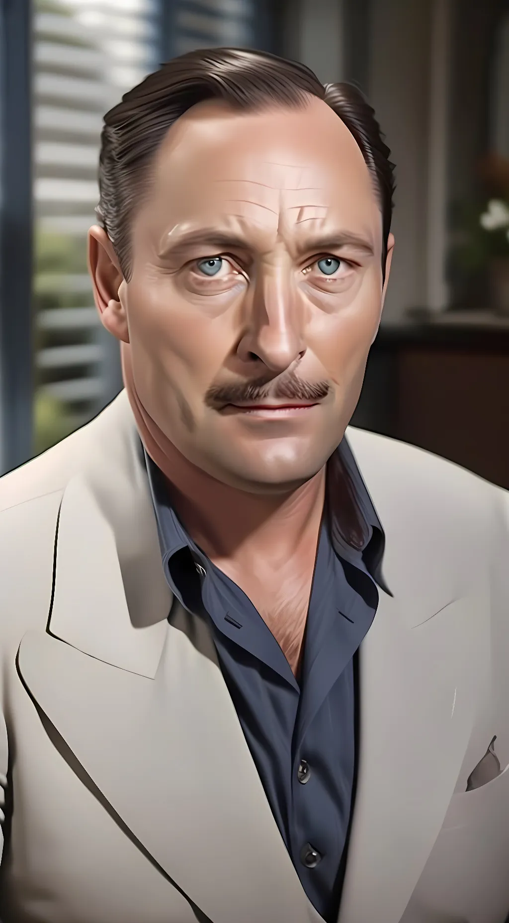 ai character: Jerry Ehrhardt background