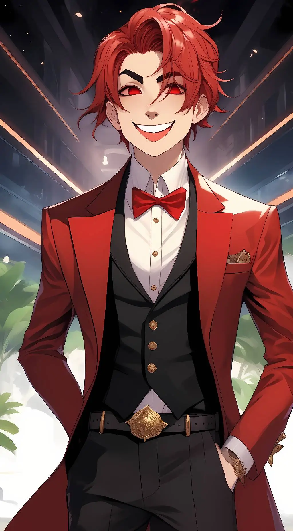 ai character: Kill cipher  background