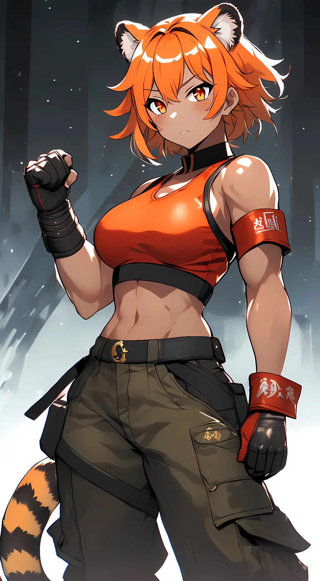 ai character: Harimau Seoux background