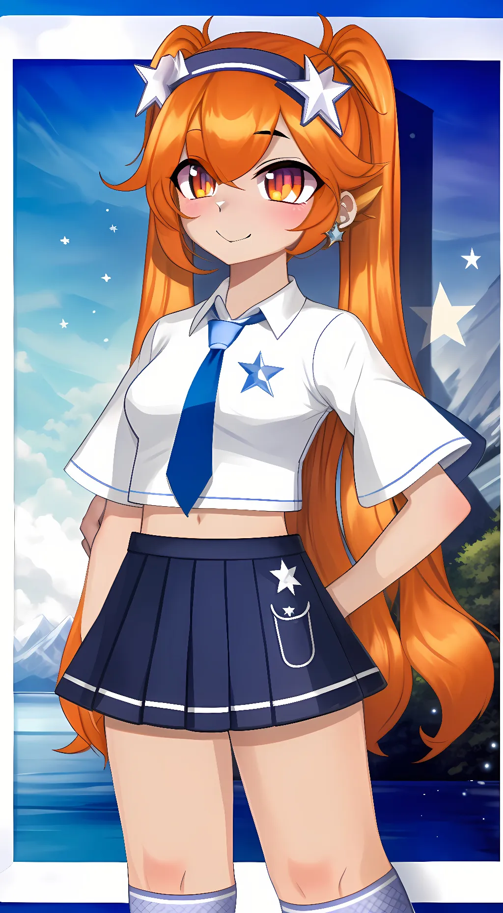 ai character: Osana Nashimi background